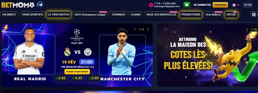 Betmomo Du Pari En Ligne